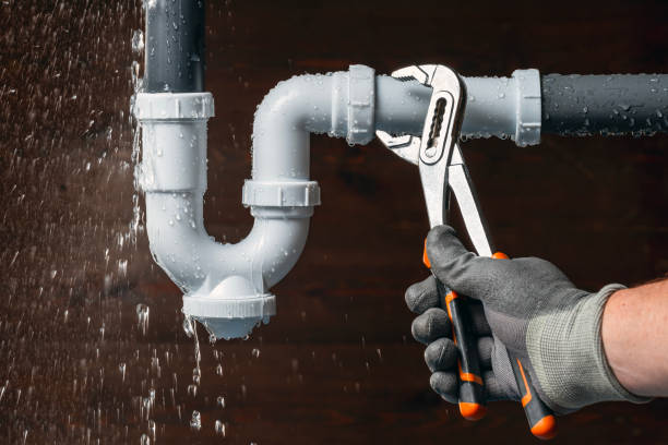Professional Emergency Plumber technician working in Achilles, VA